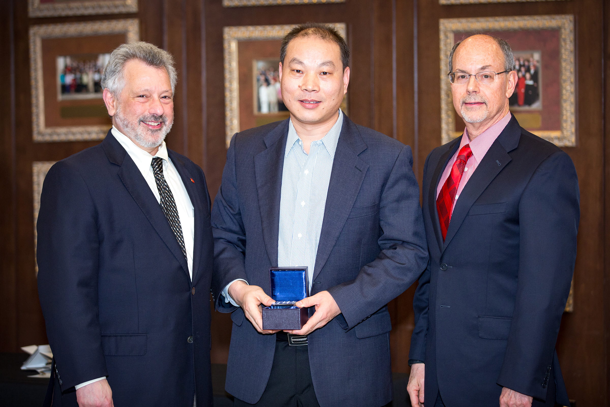 Dr. Li Gao, Dr. Kah Chun Lau, Dr. Meng, and Dr. Nicholas Kioussis